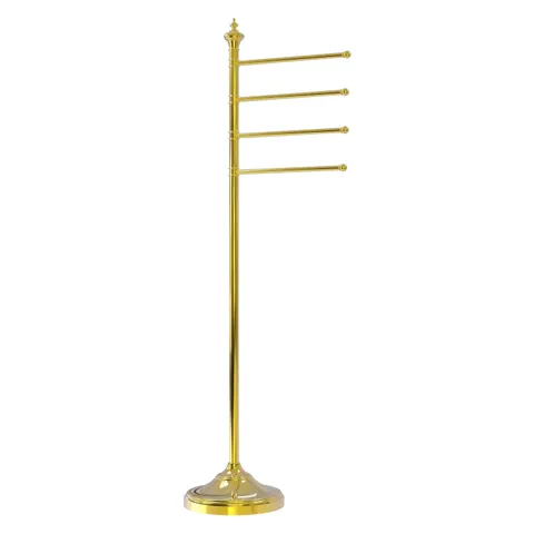 Floor Standing 4 Pivoting Swing Arm Towel Holder