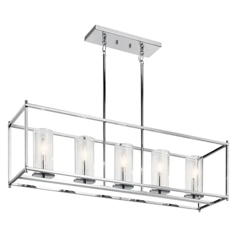 Crosby 5-Light Chrome Chandelier