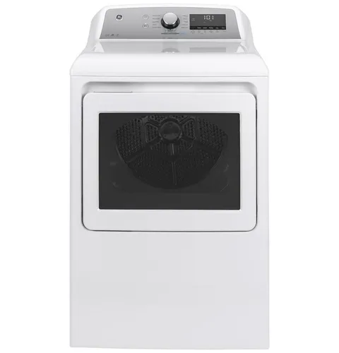 7.4-cu ft Reversible Side Swing Door Steam Cycle Gas Dryer