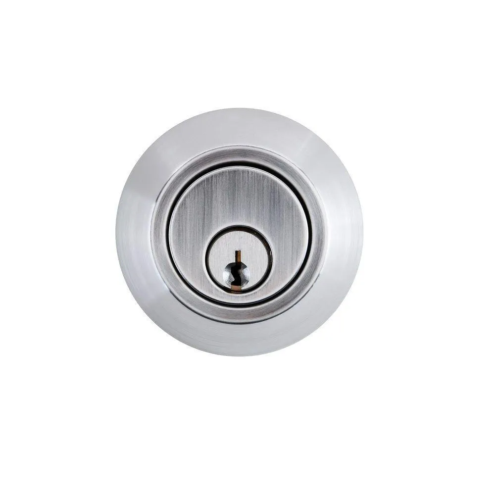 Heavy Duty Commercial Satin Chrome Entry Knob with Single Cylinder Deadbolt Combo, photo 2 of 2