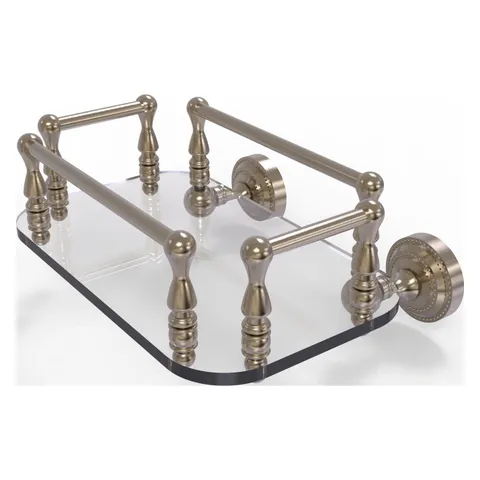 Dottingham Antique Pewter Wall Mount Towel Rack