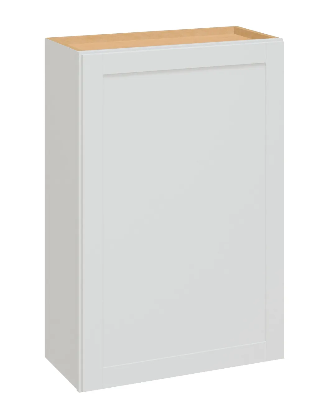 Diamond NOW Arcadia 24-in W x 36-in H x 12-in D White Wall Fully Assembled Cabinet (Recessed Panel Shaker Door Style), photo 3 of 10