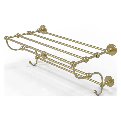 Prestige Skyline Satin Brass Wall Mount Towel Rack, 36-in