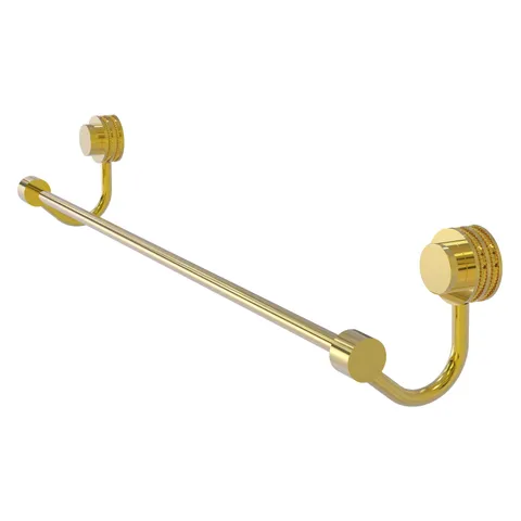 Venus 30-in Polished Brass Wall Mount Single Towel Bar