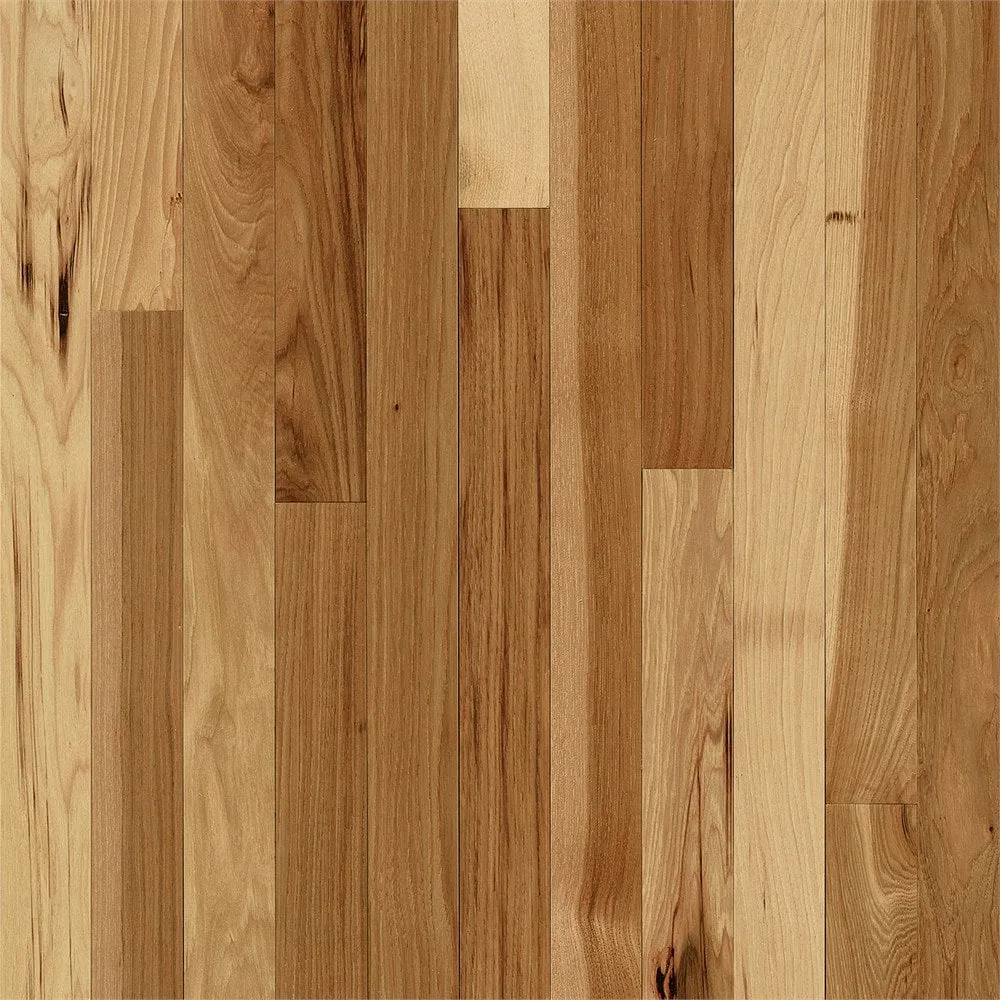 Bruce Frisco Prefinished Country Natural Hickory Smooth/Traditional 3/4-in Solid Hardwood Flooring Sample, photo 5 of 6