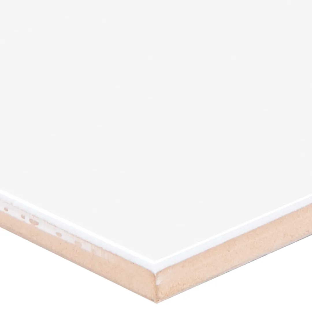 Satori Hudson Brilliant White 4-in x 12-in Glossy Ceramic Subway Wall Tile (0.32-sq. ft/ Piece), photo 5 of 13