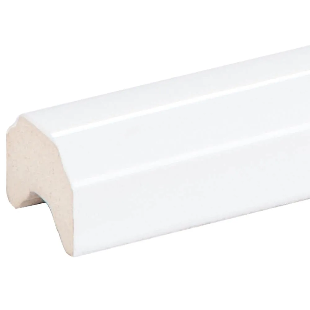 Satori Hudson Brilliant White Contempo Glossy 1-in x 12-in Ceramic Pencil Wall Tile (0.06-sq ft per piece), photo 3 of 6