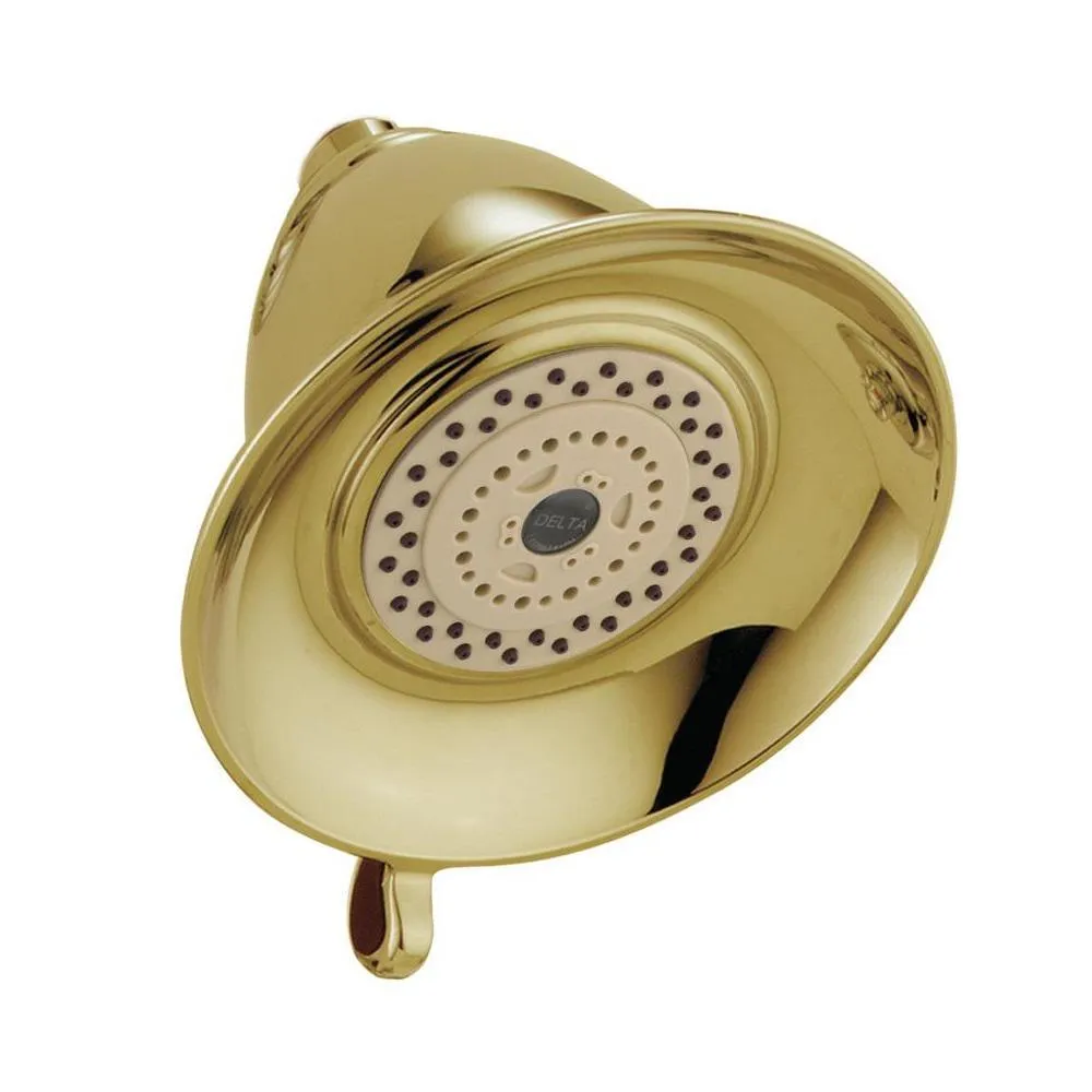 Victorian 3-Spray 5.5 in. Single Wall Mount Fixed Shower Head in Venetian Bronze, photo 8 of 8