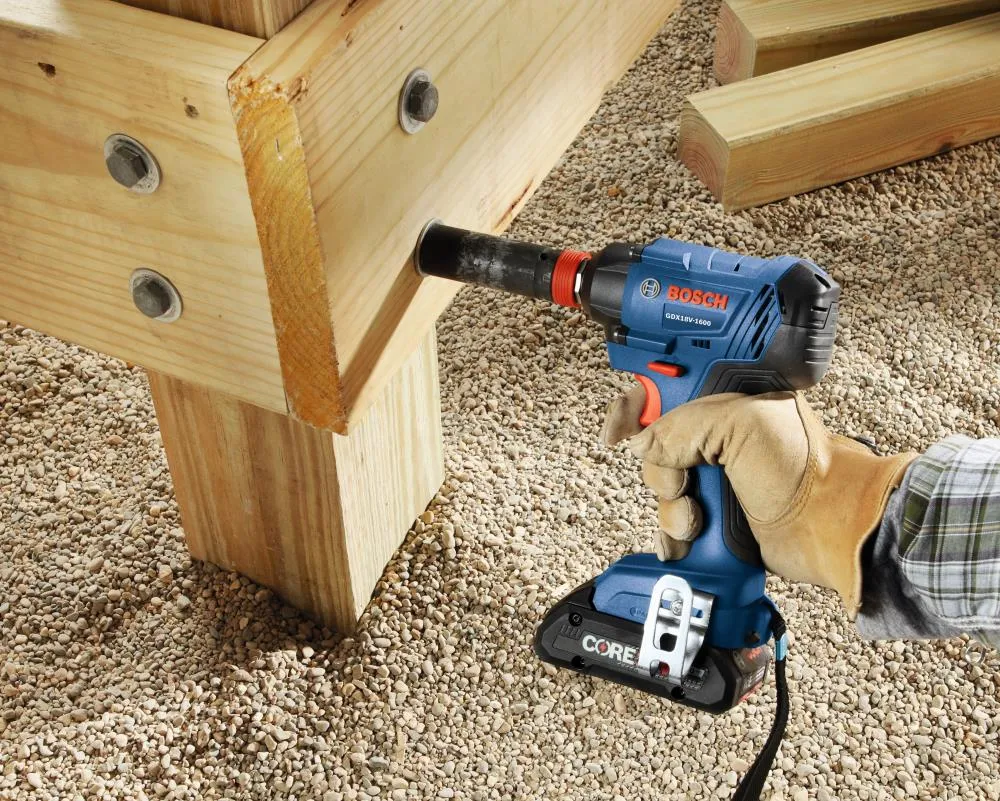 Bosch Core18V 2-Tool Cordless Combo Kit with Soft Case, Charger and (2) 4.0Ah Batteries, photo 7 of 8