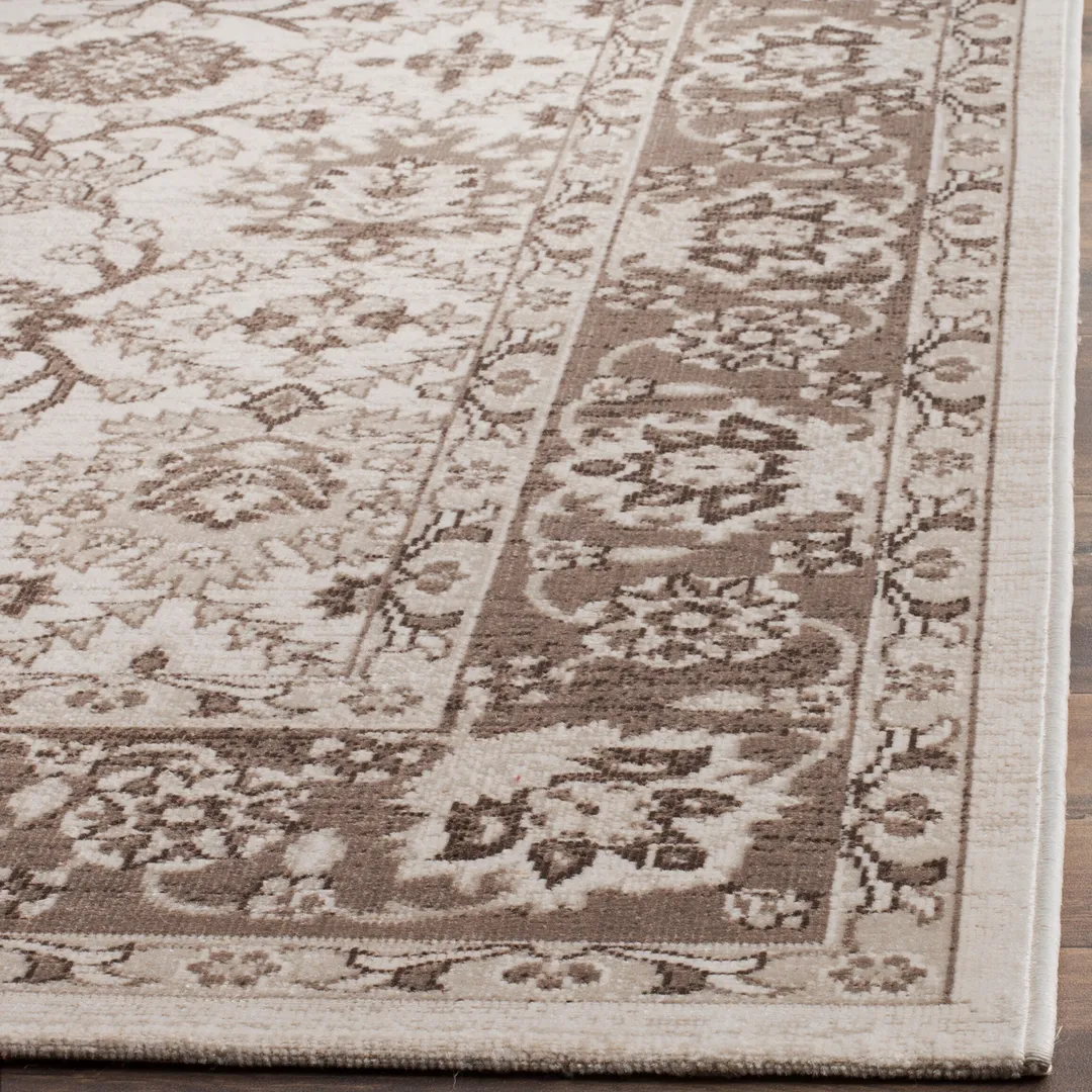 Safavieh Artisan Cunio 9 x 12 Ivory/Brown Indoor Floral/Botanical Oriental Area Rug, photo 3 of 8