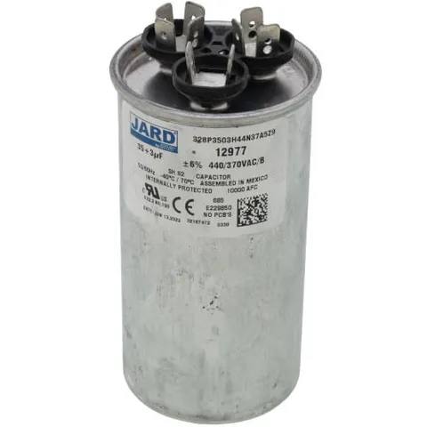 1172094 3+35 MFD Dual Round Run Capacitor (440V)
