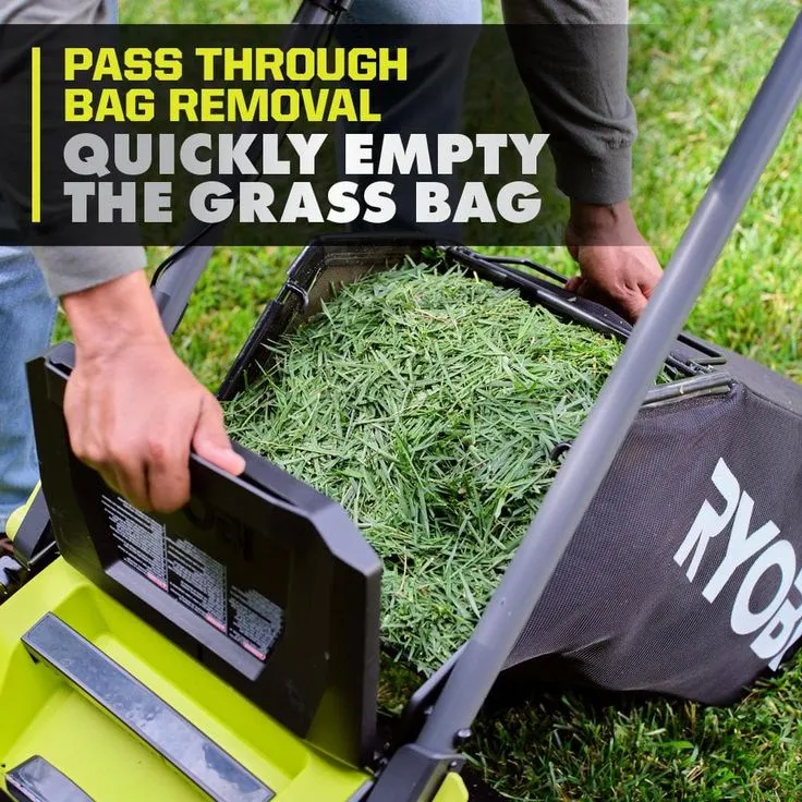 RYOBI 20 in. 40-Volt Brushless Lithium-Ion Cordless Walk Behind Self-Propelled Mower & Trimmer w/6.0 Ah Battery & Charger, photo 5 of 9