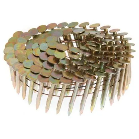 PrimeSource 1-1/4 in. Coil Roofing Nails, Carton of 7,200