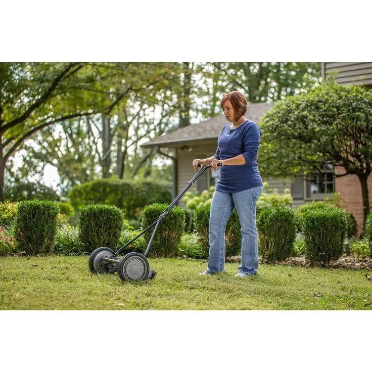 American Lawn Mower Company 16 in. Manual Walk Behind Reel Lawn Mower, photo 2 of 5
