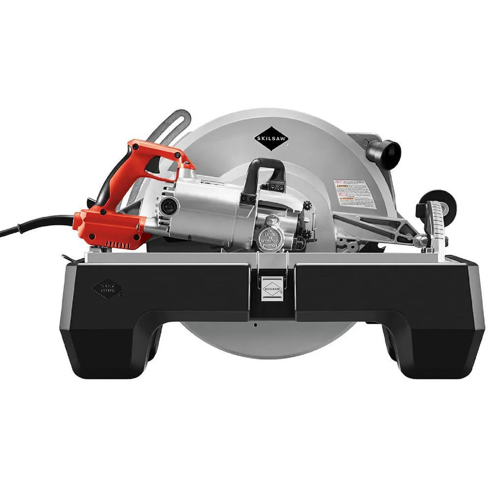 16-5/16 in. 15 Amp Corded Electric Magnesium Worm Drive Circular Saw with 32-Tooth Carbide Blade, photo 9 of 10