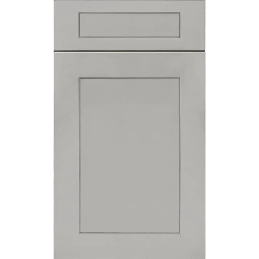 allen + roth Stonewall 36-in W x 34.5-in H x 24-in D Stone Lazy Susan Corner Base Fully Assembled Cabinet (Flat Panel Shaker Style), photo 3 of 16