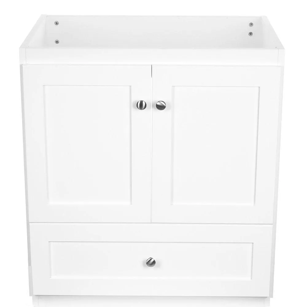 Shaker 42 in. W x 21 in. D x 34.5 in. H Vanity Cabinet Only in Natural Alder, photo 41 of 47