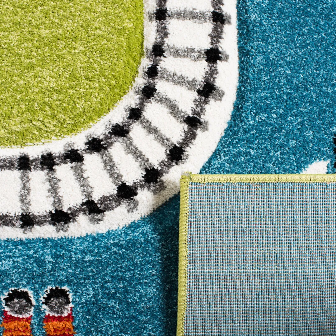 Safavieh Carousel Kids Fawn 4 x 6 Green/Ivory Indoor Kids Area Rug, photo 4 of 7