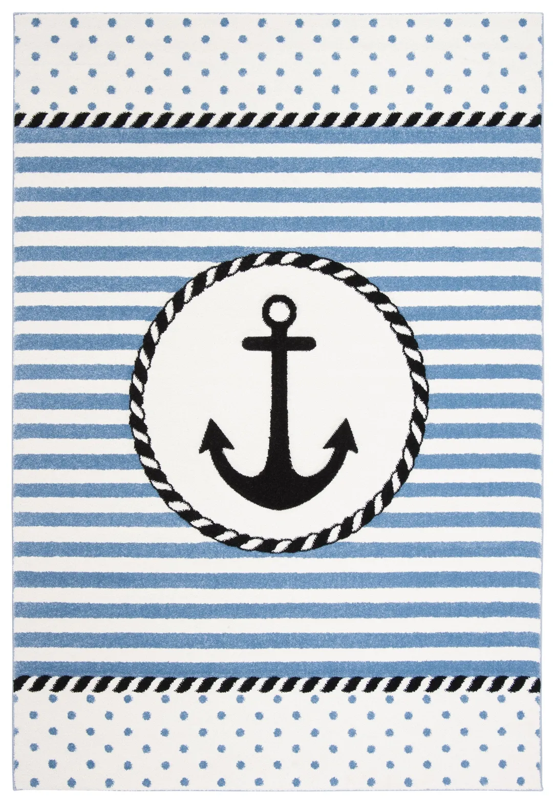 Safavieh Carousel Kids Anchor 4 x 6 Ivory/Navy Indoor Kids Area Rug, photo 2 of 7