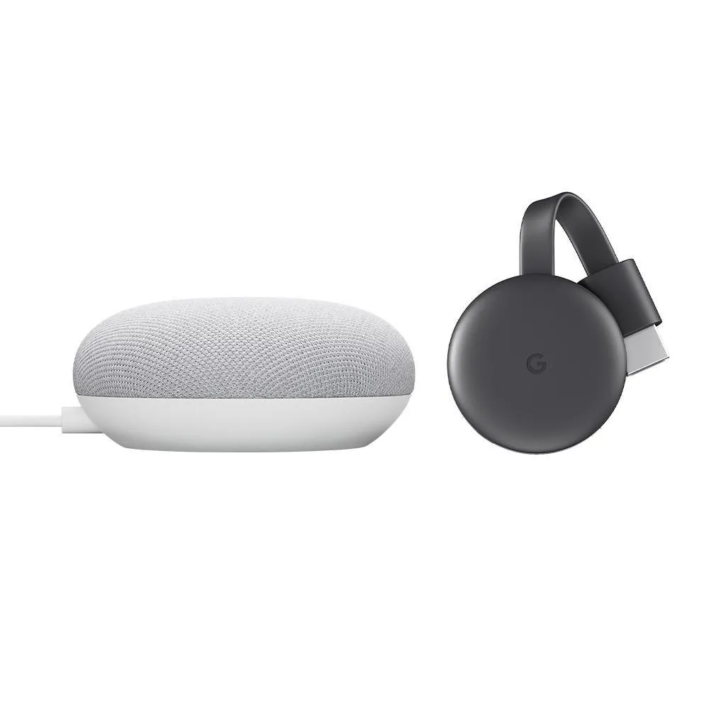 Nest Mini (2nd Gen) Charcoal and Chromecast, photo 7 of 7
