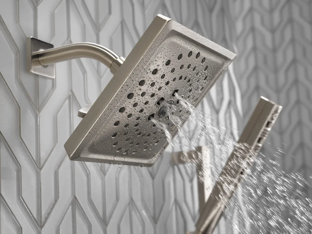 Delta Universal Showering Components Stainless 5-Spray Handheld Shower with Slide Bar, 1.75 GPM (6.6 LPM), photo 8 of 8