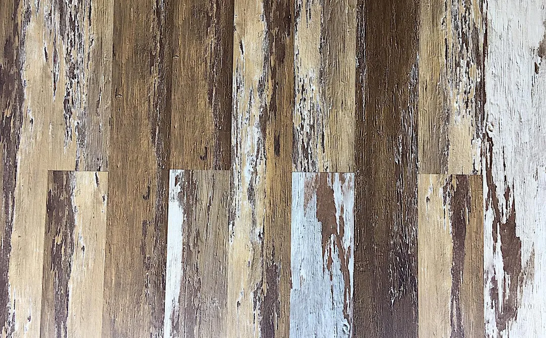 Deco Products Colors Old Brown Wood High Variation 6-in W x 36-in L x 2-mm Waterproof Luxury Vinyl Plank Flooring, 8-mil Wear Layer (30-sq ft/Case), photo 2 of 7