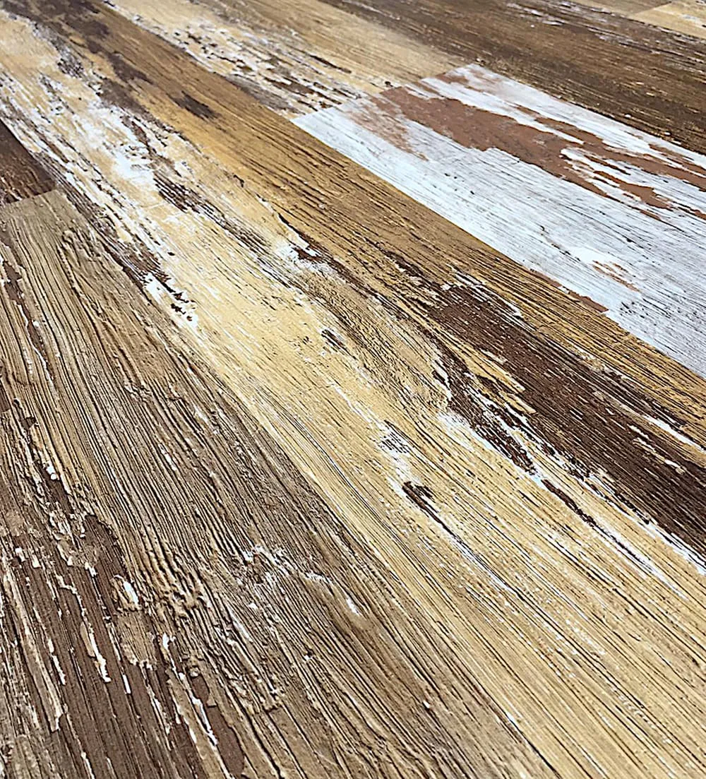 Deco Products Colors Old Brown Wood High Variation 6-in W x 36-in L x 2-mm Waterproof Luxury Vinyl Plank Flooring, 8-mil Wear Layer (30-sq ft/Case), photo 5 of 7