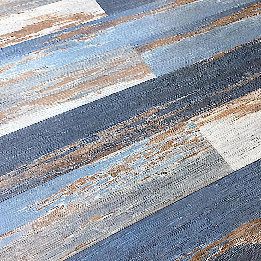 Deco Products Colors Old Blue Sea High Variation 6-in x 36-in x 2-mm Waterproof Luxury Vinyl Plank Flooring, 8-mil Wear Layer (30-sq ft Carton), photo 4 of 8