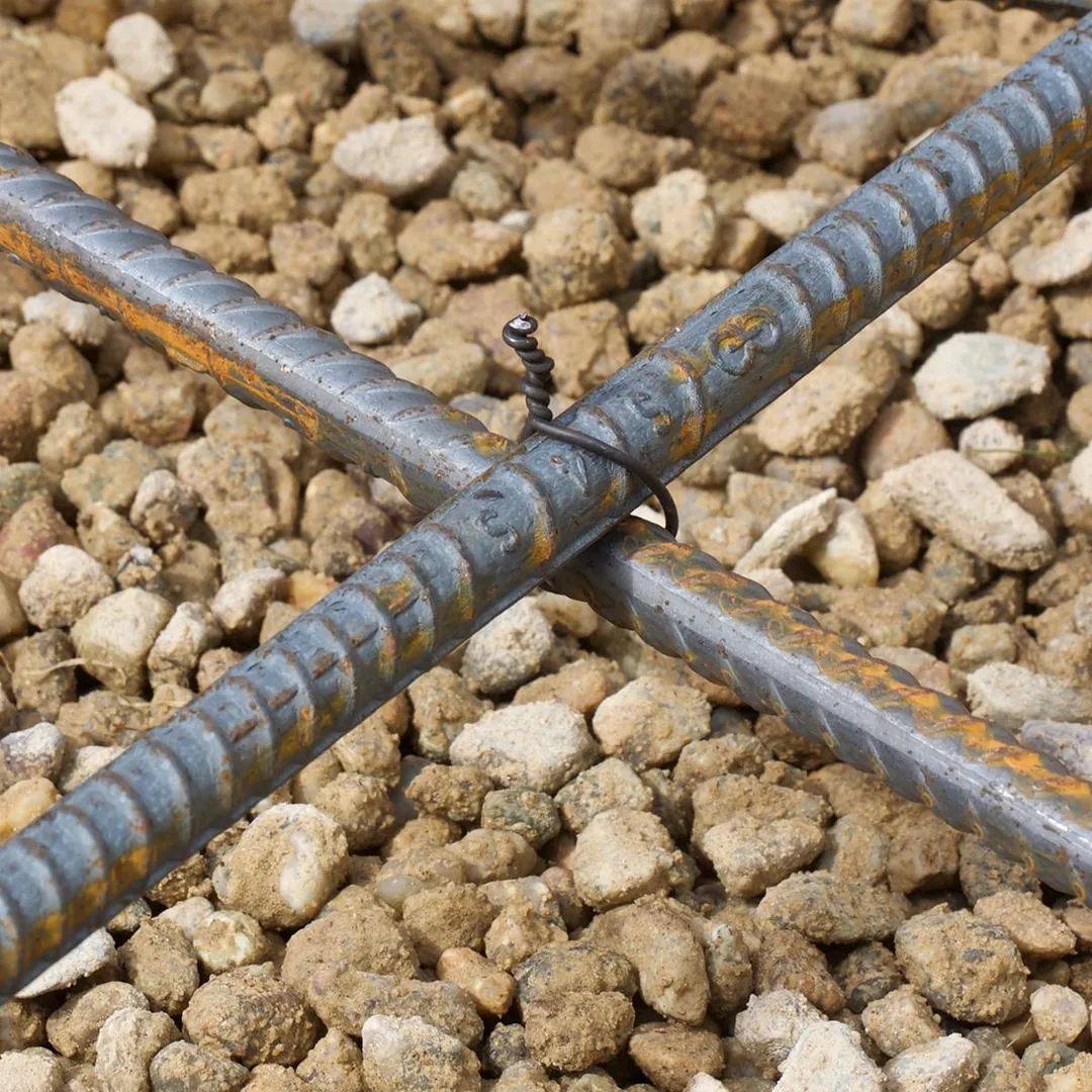 ProWorx 16-Gauge 6 in. Steel Rebar Bar Ties, 100-Count Bag, photo 2 of 6