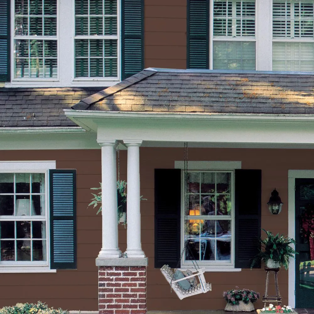 BEHR 5 gal. #SC-117 Russet Solid Color House and Fence Exterior Wood Stain, photo 5 of 13