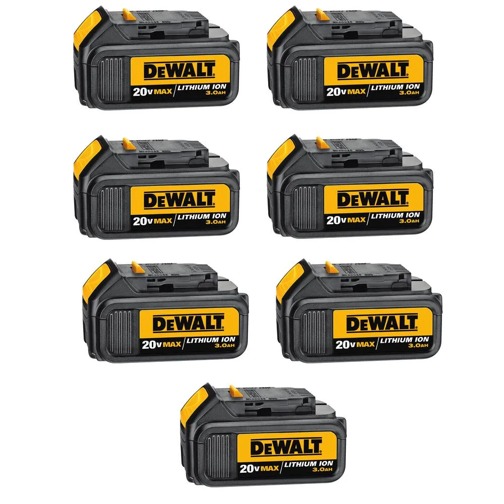 DEWALT 20-Volt MAX Premium Lithium-Ion 3.0Ah Battery Pack (2-Pack), photo 9 of 17