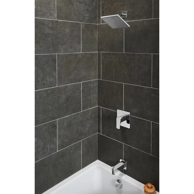 GROHE Tallinn Single-Handle 1-Spray Bathtub and Shower Faucet in StarLight Chrome (Valve Included), photo 7 of 7
