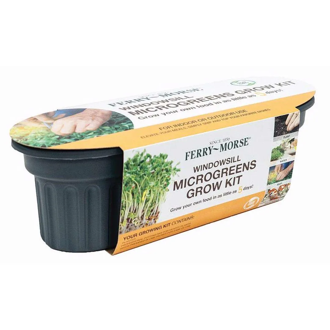 Ferry-Morse 4 in. H X 16 in. W X 4 in. L Windowsill Microgreens Grow Kit 1 pk, photo 3 of 5