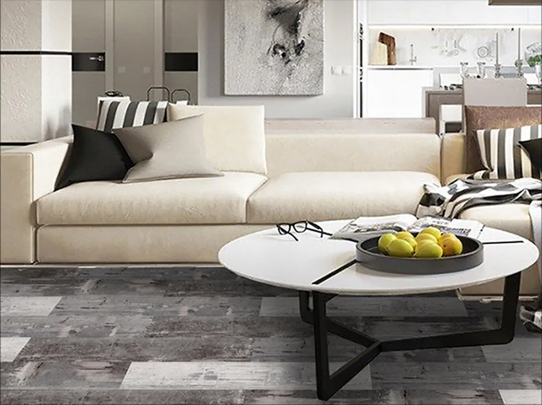 Deco Products Colors Mambo High Variation 6-in x 36-in Glue-Down Waterproof Luxury Vinyl Plank Flooring, 20-Piece (30-sq ft/Carton), photo 19 of 21