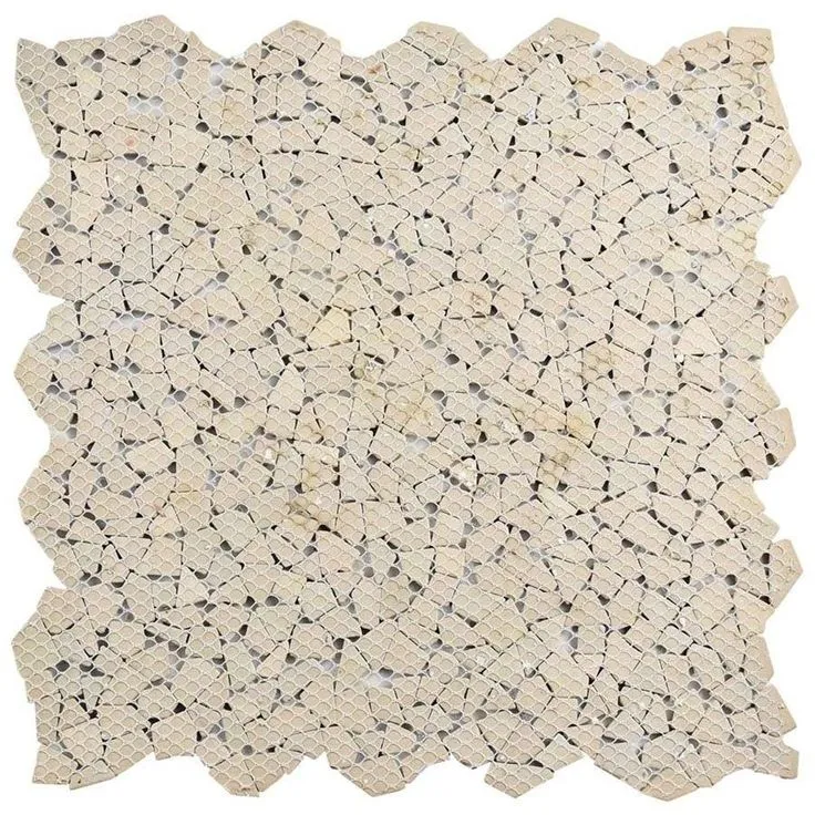 SomerTile 11.25" x 11.25" Dizzy Glossy Black Ceramic Mosaic Floor and Wall Tile (10 Tiles/ 8.98 sqft.), photo 2 of 4