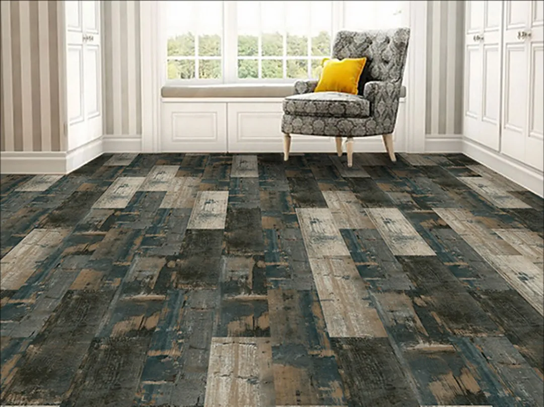 Deco Products Colors Swing High Variation 6-in W x 36-in L x 2-mm Waterproof Luxury Vinyl Plank Flooring, 30-sq ft Carton, photo 4 of 8