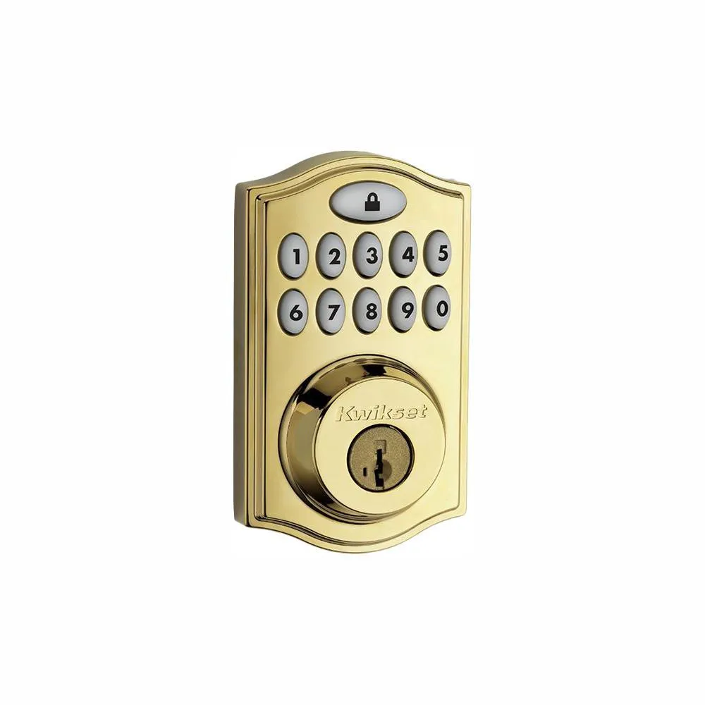 Kwikset Z-Wave SmartCode 914 Venetian Bronze Single Cylinder Electronic Deadbolt Featuring SmartKey Security, photo 6 of 6