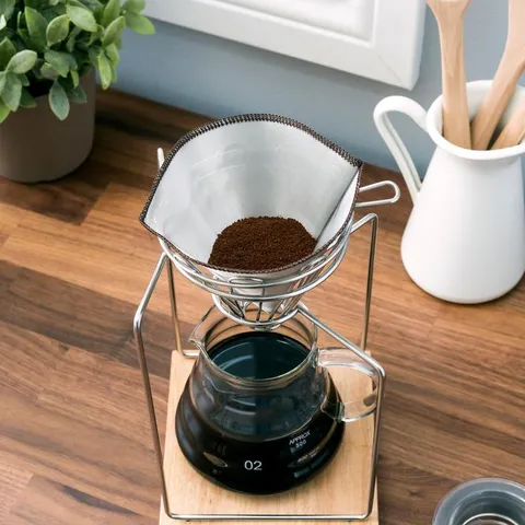 20oz. Stainless Steel Pour Over Dripper Coffee Maker