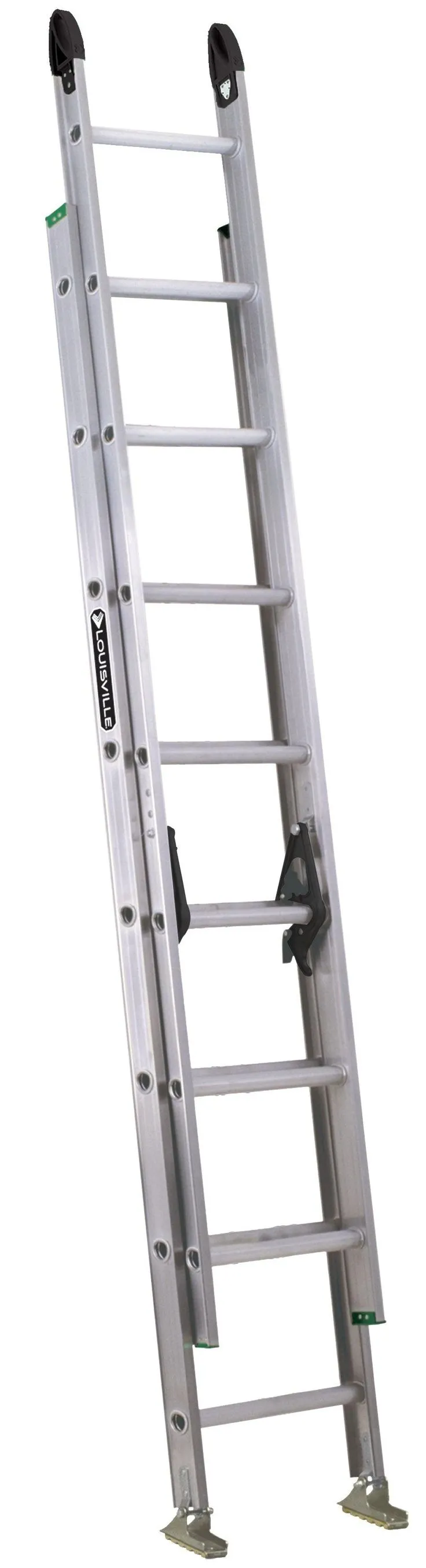 Louisville Ladder 16’ Aluminum Extension Ladder, 15' Reach, 225 lbs Load Capacity, W-2222-16PG, photo 3 of 3