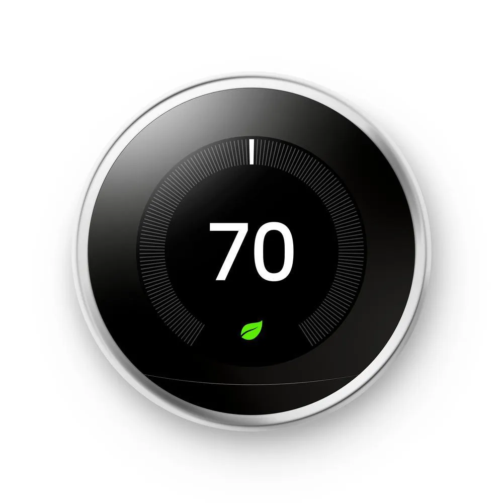 Nest Learning Thermostat 3rd Gen in Mirror Black (2-Pack), photo 13 of 23