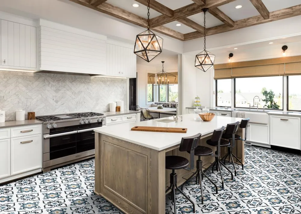 Achim Slate 0.07-mil x 12-in W Peel and Stick Stone look Vinyl Tile Flooring ( 10-sq ft Carton ), photo 2 of 9