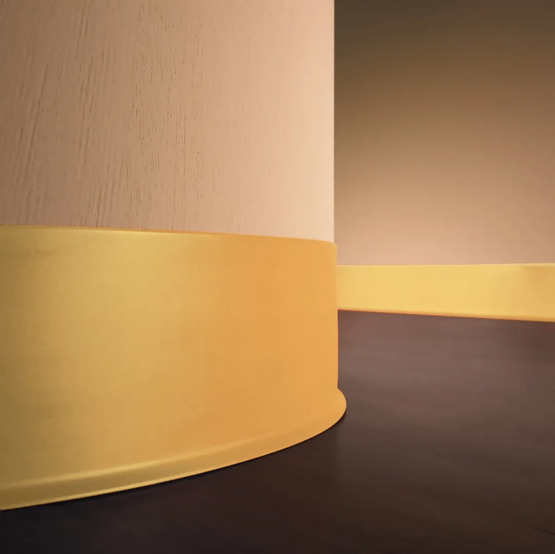 Flexco Sunflower 0.125-in T x 4-in W x 1440-in L Vinyl Wall Base, photo 3 of 4