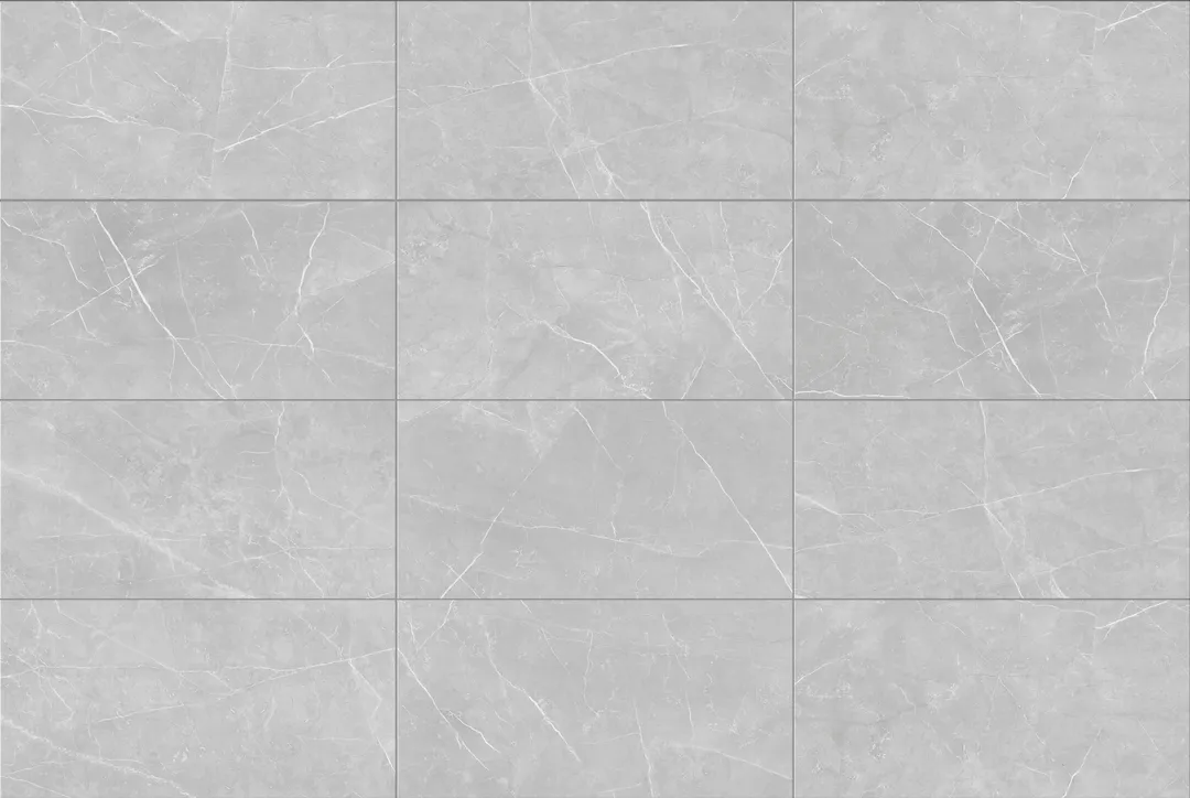 Satori Palisade Grigio 12-in x 24-in Polished Porcelain Marble Look Floor and Wall Tile (1.94-sq. ft/ Piece), photo 7 of 9