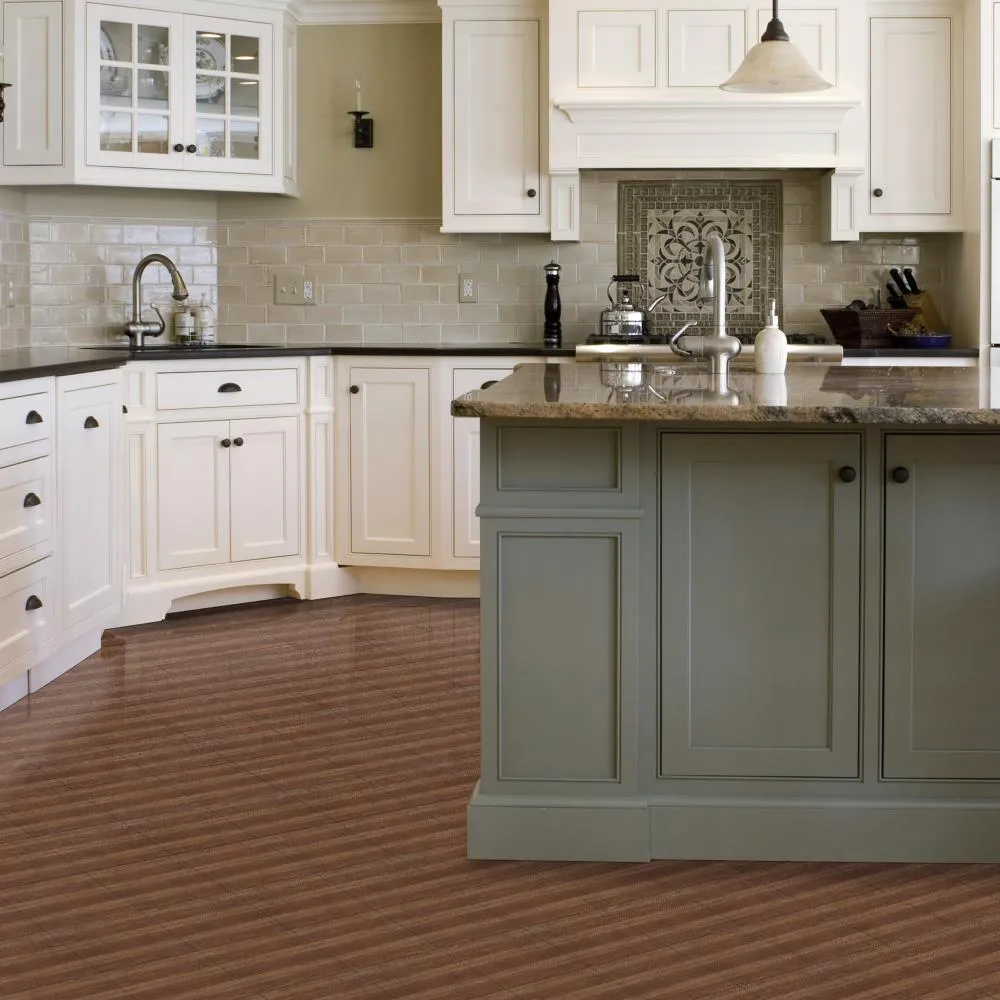 Achim Medium Oak Plank-Look 0.07-mil x 12-in W Peel and Stick Wood look Vinyl Tile Flooring ( 45-sq ft Carton ), photo 2 of 7