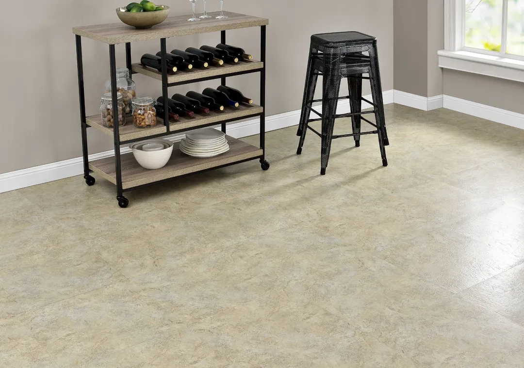Achim Majestic 0.07-mil 18-in W x 18-in L Peel and stick Vinyl Tile, photo 6 of 8