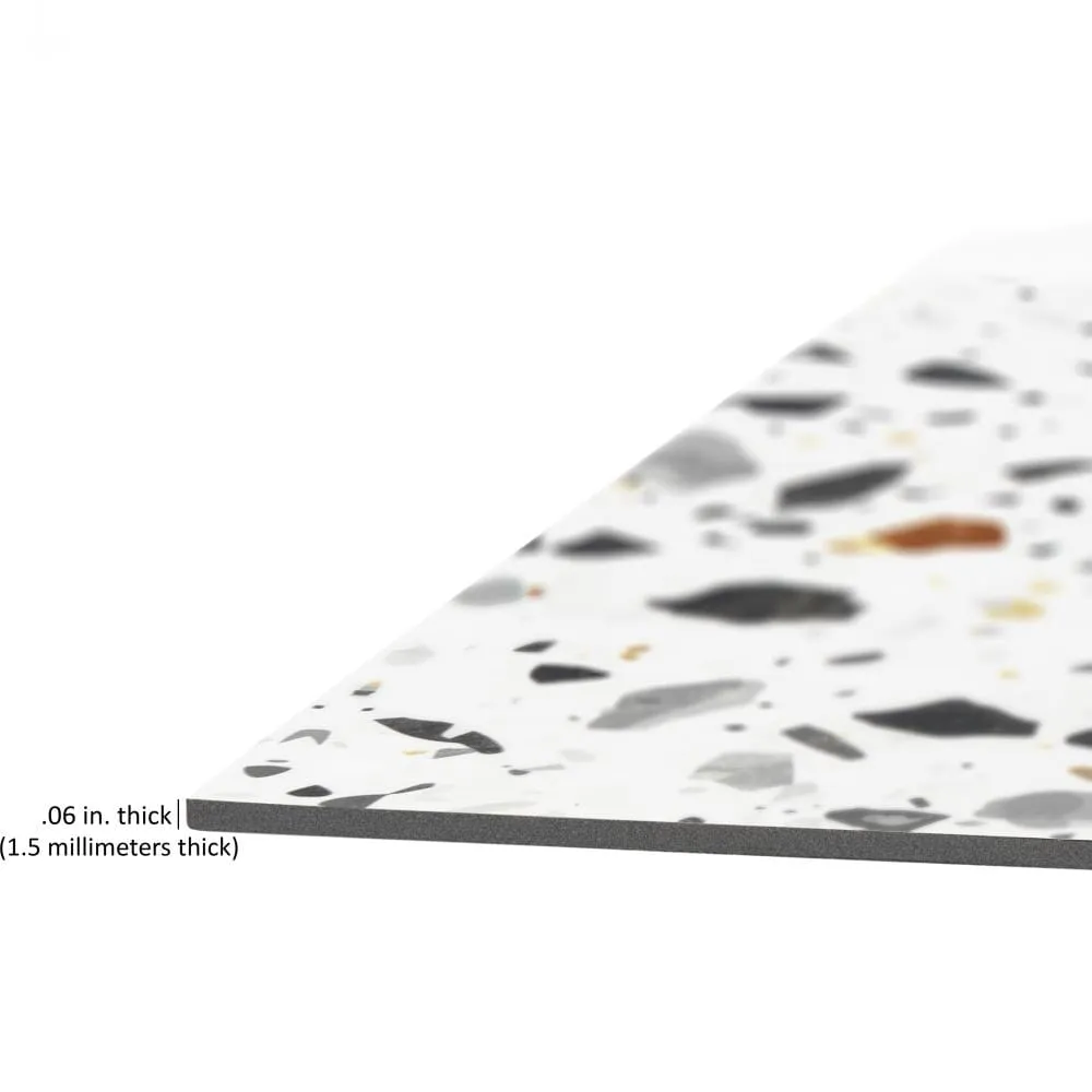 Achim Mosaic 0.07-mil x 12-in W Peel and Stick Stone look Vinyl Tile Flooring ( 45-sq ft Carton ), photo 5 of 9