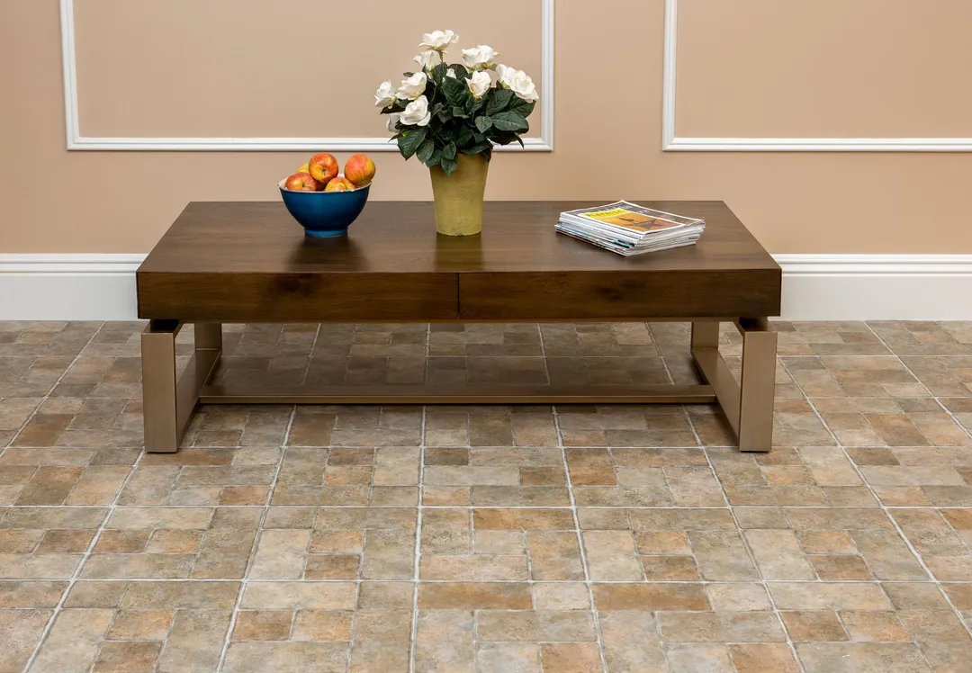 Achim Nexus Quartose Granite 12-in x 12-in Peel-and-Stick Vinyl Tile Flooring, 20-sq ft Carton, photo 2 of 8