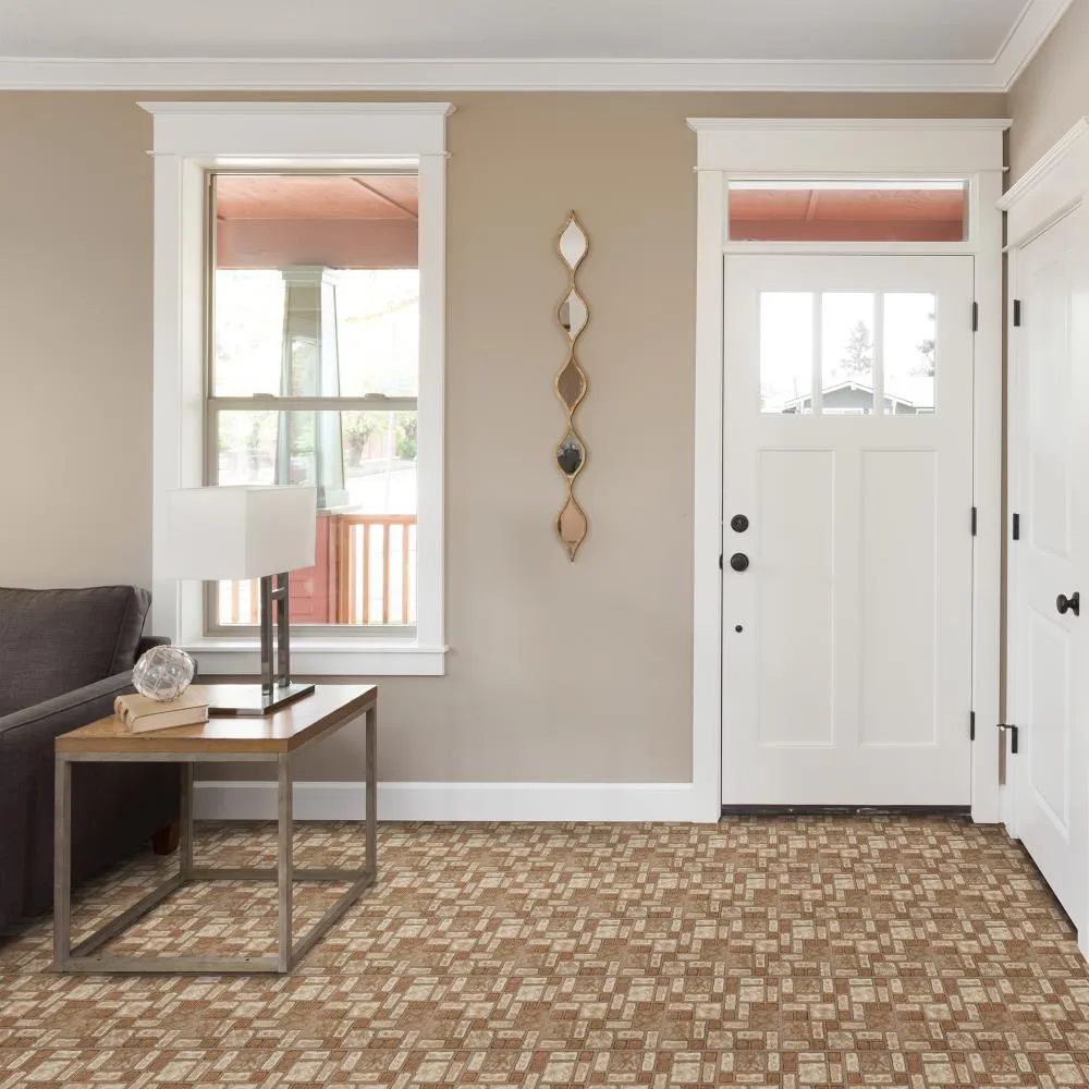 Achim Portfolio 0.07-mil 12-in W x 12-in L Peel and stick Vinyl Tile, photo 2 of 7