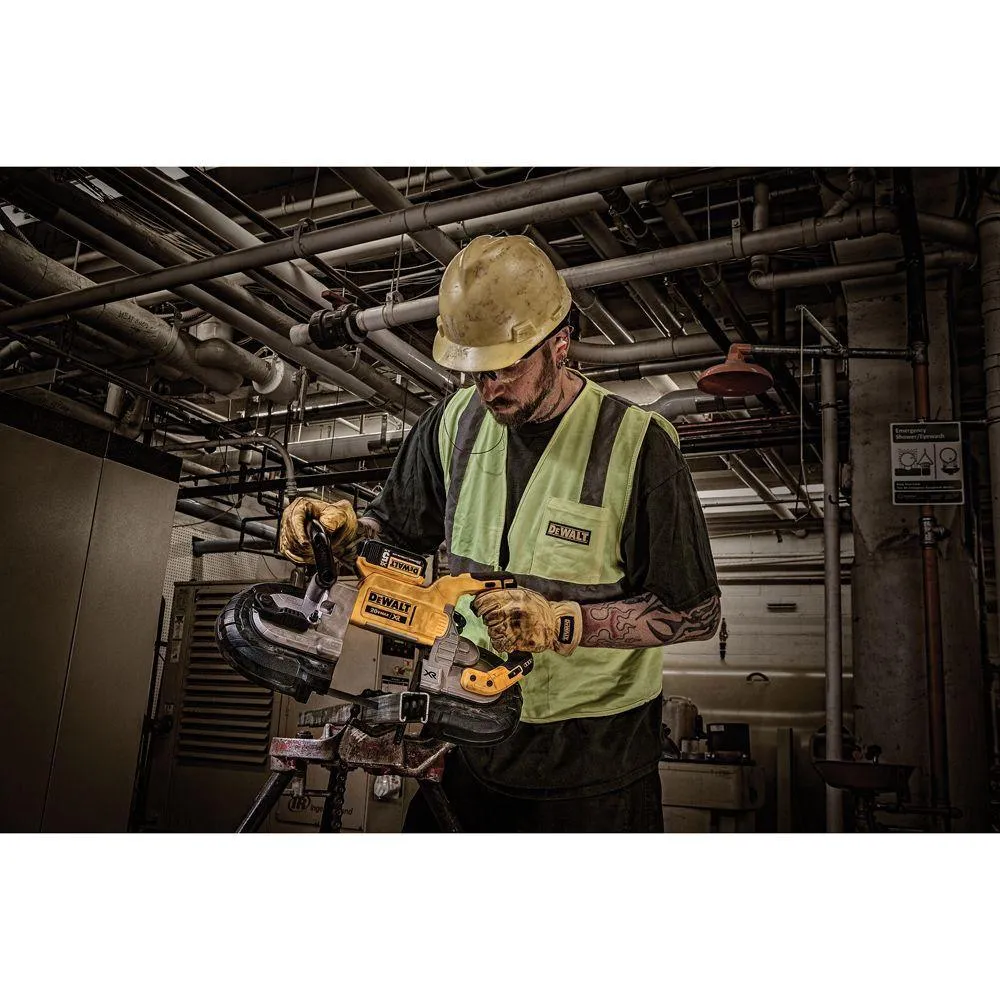 DEWALT 20-Volt MAX Li-Ion Cordless Band Saw(Tool-Only) with Bonus 1-1/2 in. Die Grinder(Tool-Only), Battery 5Ah, Charger & Bag, photo 11 of 13