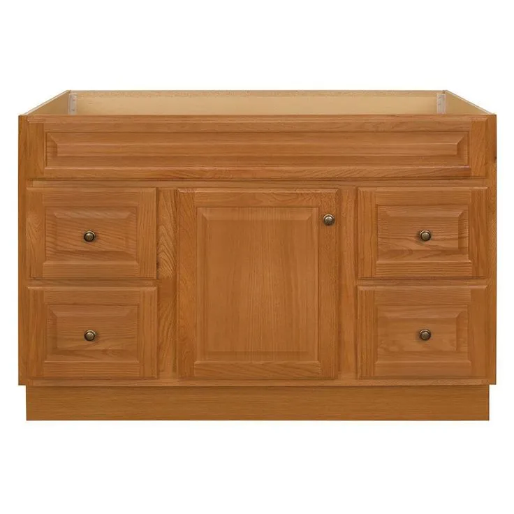 Hampton Bay Hampton 36 in. W x 21 in. D x 33.5 in. H Bathroom Vanity Cabinet Only in White, photo 11 of 17